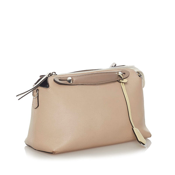 フェンディ バイザウェイ 8BL124 ベージュ レザー ハンドバッグ ショルダーバッグ 2WAY レディース FENDI 【中古】