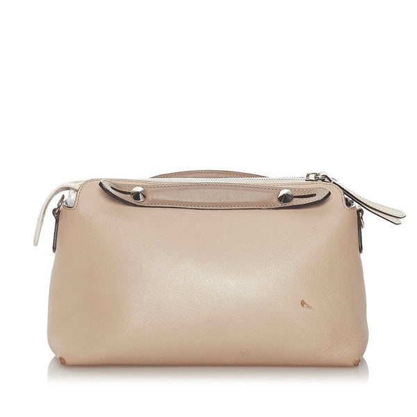 フェンディ バイザウェイ 8BL124 ベージュ レザー ハンドバッグ ショルダーバッグ 2WAY レディース FENDI 【中古】