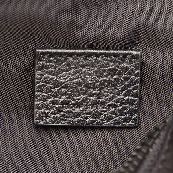 グッチ 510341 ブラック ナイロン ポーチ レディース GUCCI 【中古】