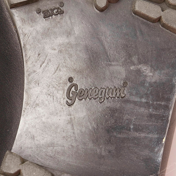 グッチ ホースビット 117 0067  ブラック レザー チャッカブーツ メンズ GUCCI 【中古】