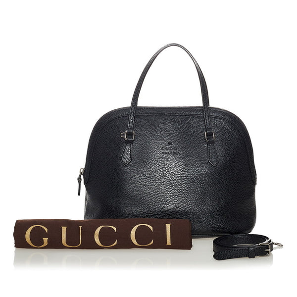 グッチ ハンドバッグ ショルダーバッグ 2WAY 420023 ブラック レザー レディース GUCCI 【中古】