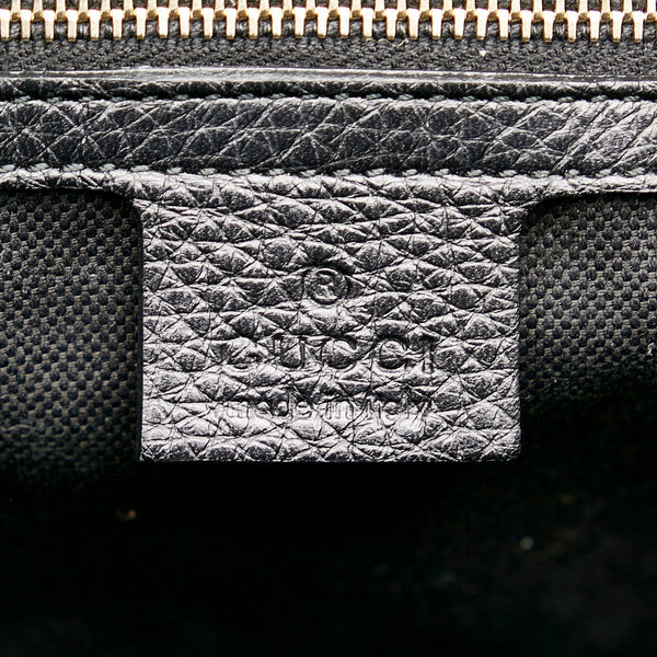 グッチ エミリー 295403 ブラック レザー チェーン ショルダーバッグ レディース GUCCI 【中古】