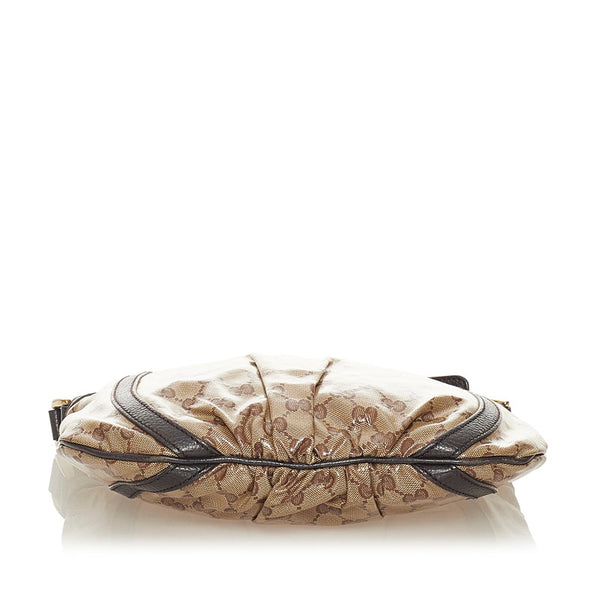 グッチ GGクリスタル アビー 265691 PVC レザー ショルダーバッグ レディース GUCCI 【中古】