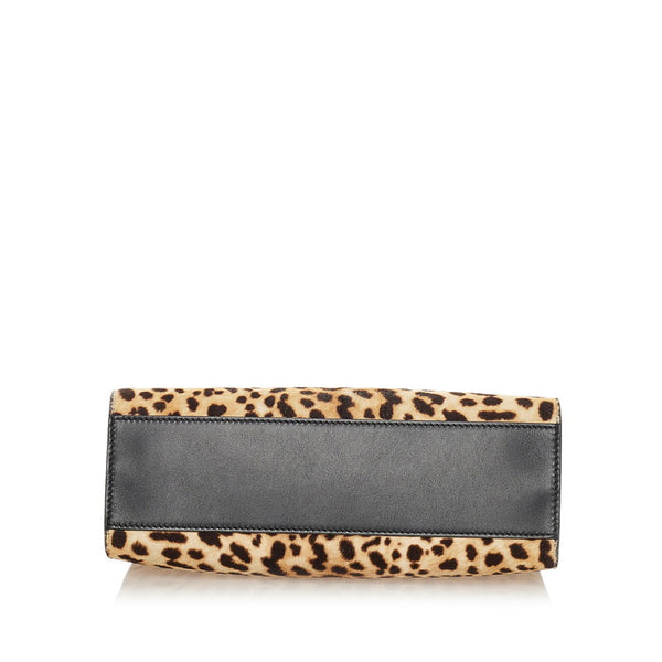 グッチ バンブー 459076 ベージュ ハラコ レザー ハンドバッグ ショルダーバッグ 2WAY レディース GUCCI 【中古】