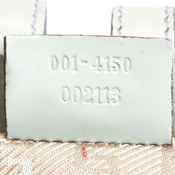 グッチ 001-4150 ミントグリーン エナメル ショルダーバッグ レディース GUCCI 【中古】