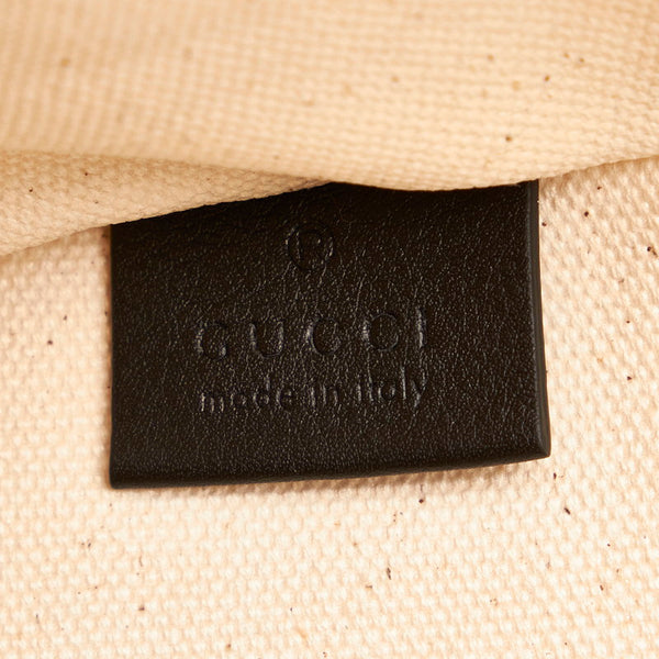 グッチ キャット 484690 ベージュ アイボリー キャンバス トートバッグ レディース GUCCI 【中古】