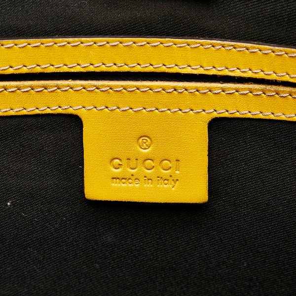 グッチ GGスプリーム 197953 ホワイト PVC トートバッグ レディース GUCCI 【中古】