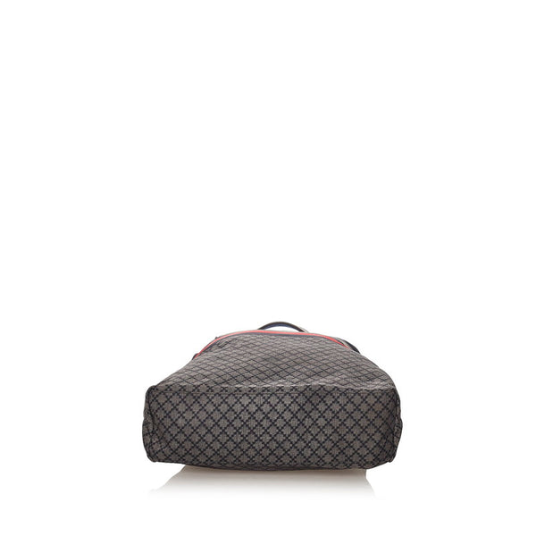 グッチ ディアマンテ トートバッグ 268112 ネイビー ナイロン メンズ GUCCI 【中古】