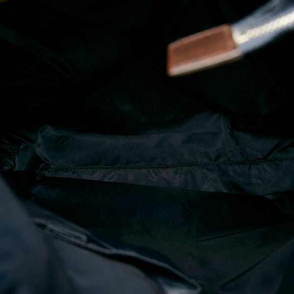 グッチ ディアマンテ トートバッグ 268112 ネイビー ナイロン メンズ GUCCI 【中古】