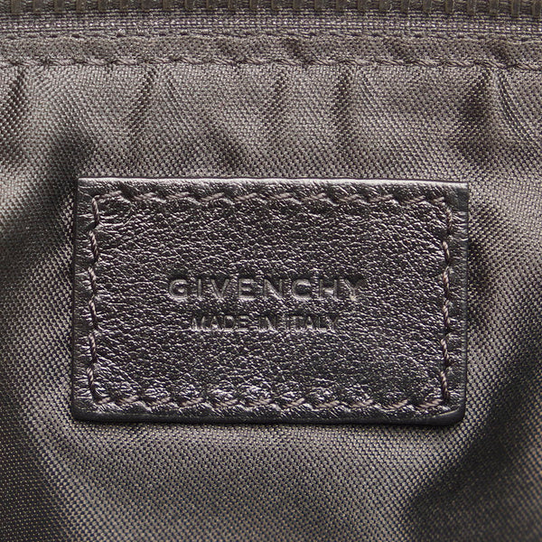 ジバンシー ドッグ 犬 クラッチバッグ ブラック レザー メンズ Givenchy 【中古】