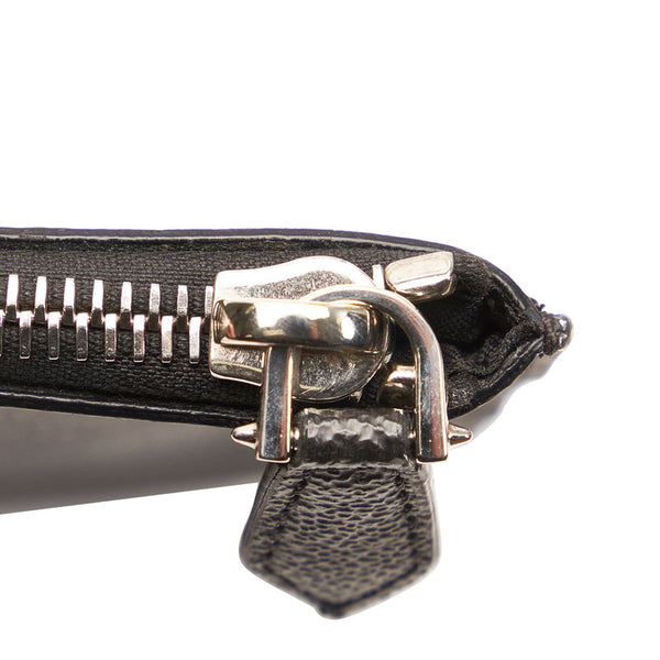 ジバンシー ドッグ 犬 クラッチバッグ ブラック レザー メンズ Givenchy 【中古】