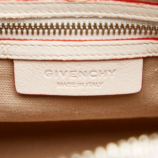 ジバンシー アンティゴナ ホワイト レザー ハンドバッグ ショルダーバッグ 2WAY レディース Givenchy 【中古】
