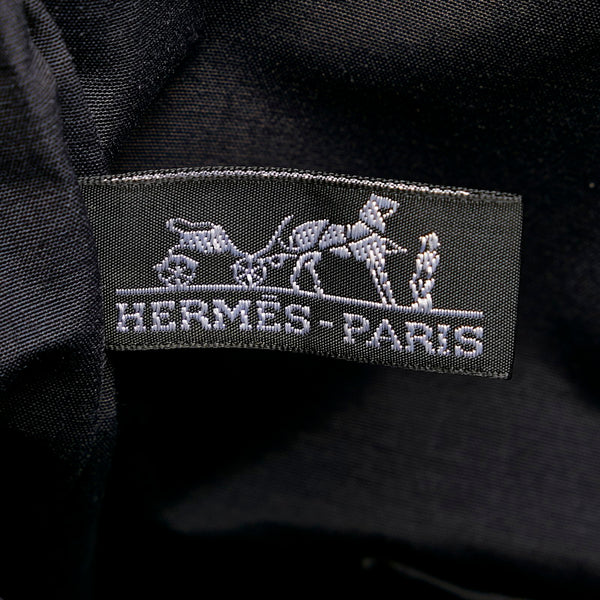 エルメス エールライン カバス グレー キャンバス トートバッグ レディース HERMES 【中古】