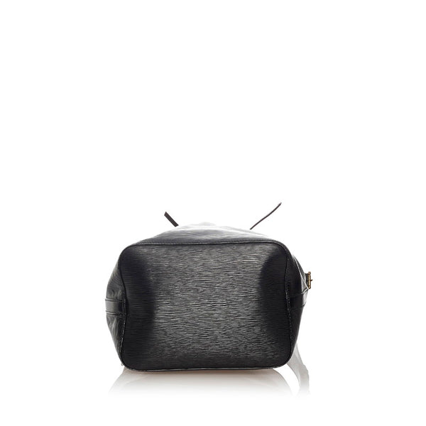 ルイ ヴィトン エピ プチ・ノエ M59012 ブラック レザー ショルダーバッグ レディース LOUIS VUITTON 【中古】