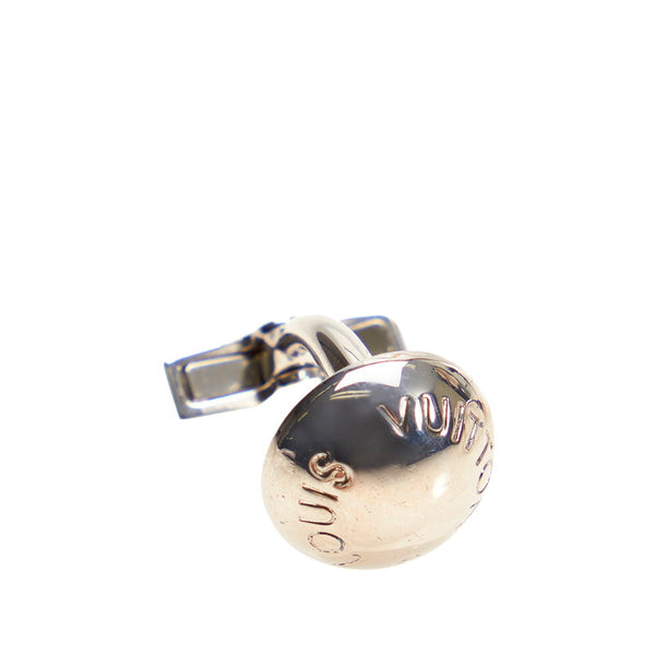 ルイ ヴィトン SV925 シルバー ダミエ カフス メンズ LOUIS VUITTON 【中古】