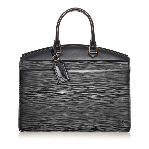 ルイ ヴィトン エピ リヴィエラ ブラック レザー ハンドバッグ レディース LOUIS VUITTON 【中古】