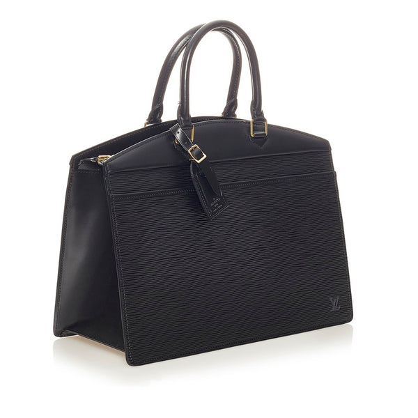 ルイ ヴィトン エピ リヴィエラ ブラック レザー ハンドバッグ レディース LOUIS VUITTON 【中古】