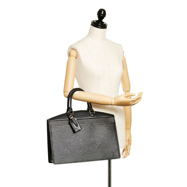 ルイ ヴィトン エピ リヴィエラ ブラック レザー ハンドバッグ レディース LOUIS VUITTON 【中古】