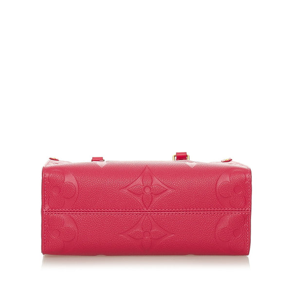 ルイ ヴィトン アンプラント オンザゴーPM ハンドバッグ ショルダーバッグ 2WAY M45660 フリージア ピンク レザー レディース LOUIS VUITTON 【中古】