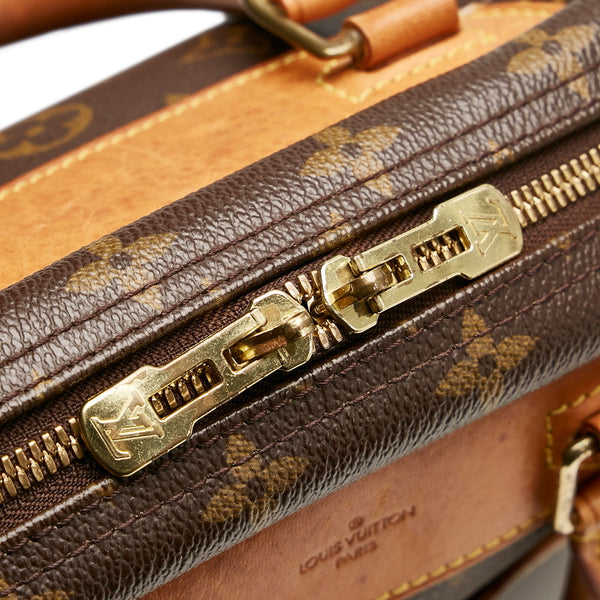 ルイ ヴィトン モノグラム トゥルービル ハンドバッグ M42228 ブラウン PVC レザー レディース LOUIS VUITTON 【中古】
