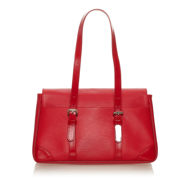 ルイ ヴィトン エピ セギュールMM M5886E レッド レザー ハンドバッグ レディース LOUIS VUITTON 【中古】