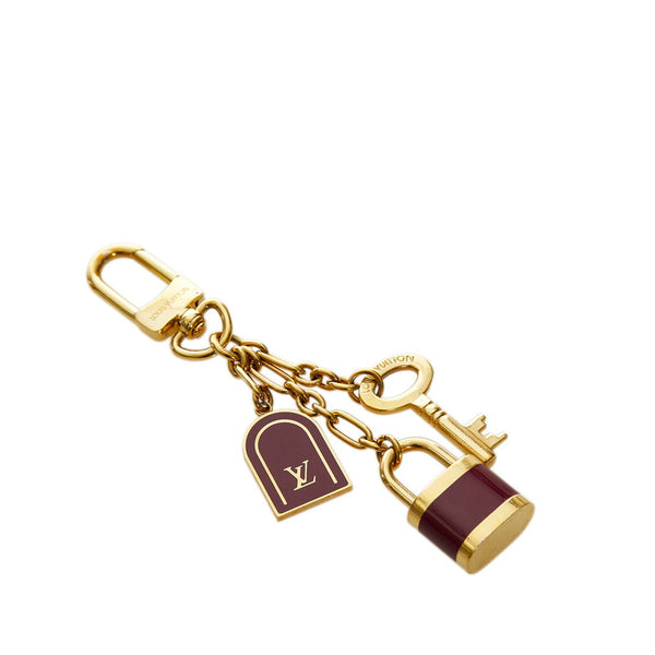 ルイ ヴィトン ゴールド メッキ キーホルダー レディース LOUIS VUITTON 【中古】