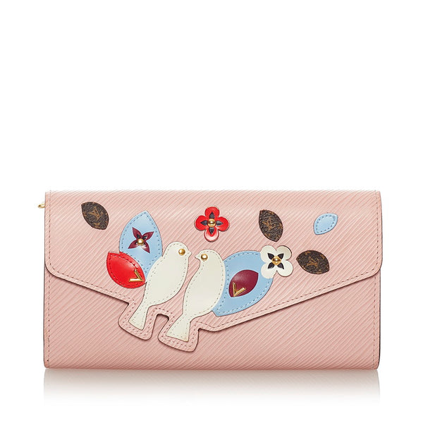 ルイ ヴィトン エピ ポルトフォイユ サラ M62608 ピンク レザー 長財布 レディース LOUIS VUITTON 【中古】