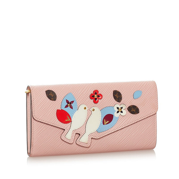 ルイ ヴィトン エピ ポルトフォイユ サラ M62608 ピンク レザー 長財布 レディース LOUIS VUITTON 【中古】