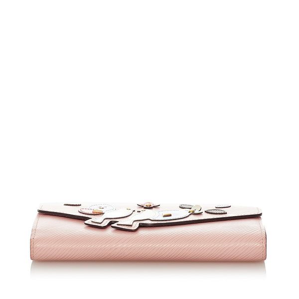 ルイ ヴィトン エピ ポルトフォイユ サラ M62608 ピンク レザー 長財布 レディース LOUIS VUITTON 【中古】