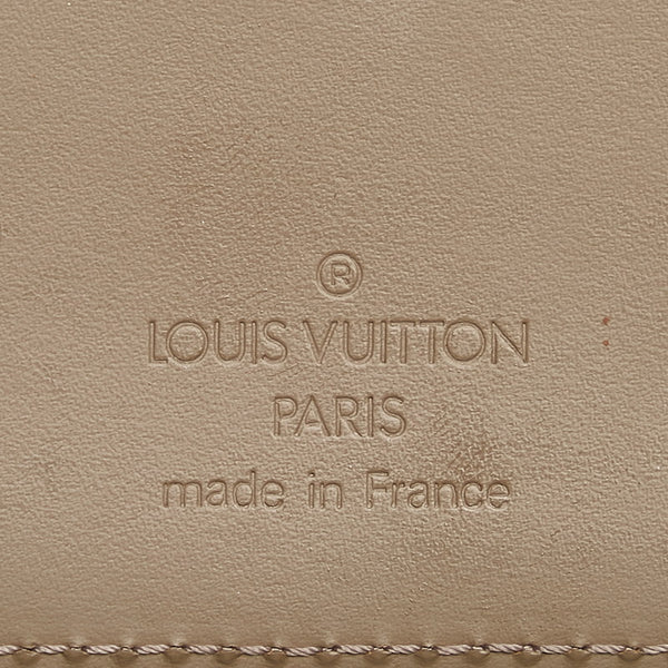 ルイ ヴィトン エピ アジェンダ・オリゾンタル R2018C ベージュ レザー パスポートケース レディース LOUIS VUITTON 【中古】