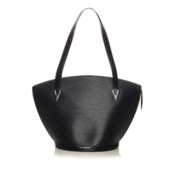 ルイ ヴィトン エピ サンジャック M52272 ブラック レザー ショルダーバッグ レディース LOUIS VUITTON 【中古】