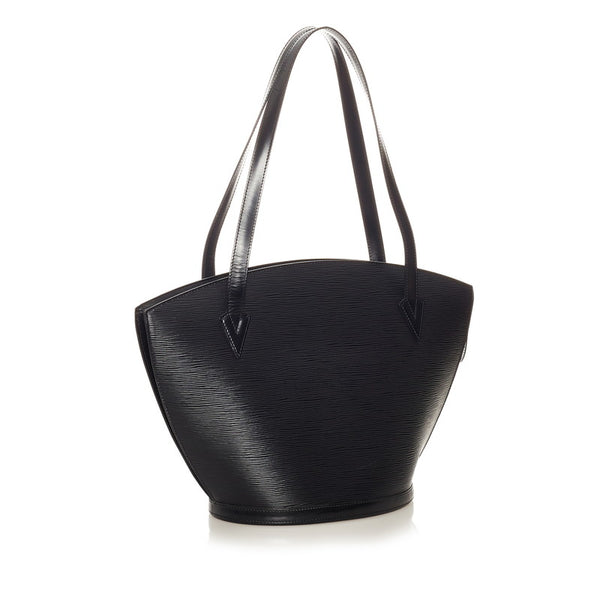 ルイ ヴィトン エピ サンジャック M52272 ブラック レザー ショルダーバッグ レディース LOUIS VUITTON 【中古】