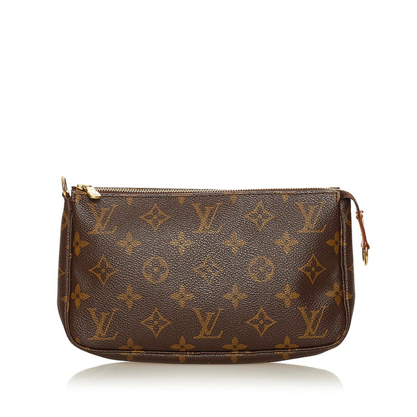 ルイ ヴィトン モノグラム アクセソワール M51980 ブラウン PVC レザー 斜め掛け ショルダーバッグ レディース LOUIS VUITTON 【中古】
