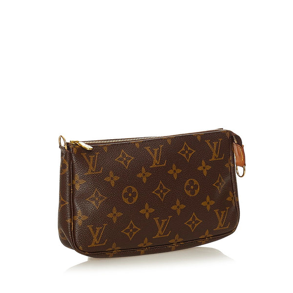 ルイ ヴィトン モノグラム アクセソワール M51980 ブラウン PVC レザー 斜め掛け ショルダーバッグ レディース LOUIS VUITTON 【中古】