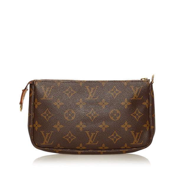 ルイ ヴィトン モノグラム アクセソワール M51980 ブラウン PVC レザー 斜め掛け ショルダーバッグ レディース LOUIS VUITTON 【中古】