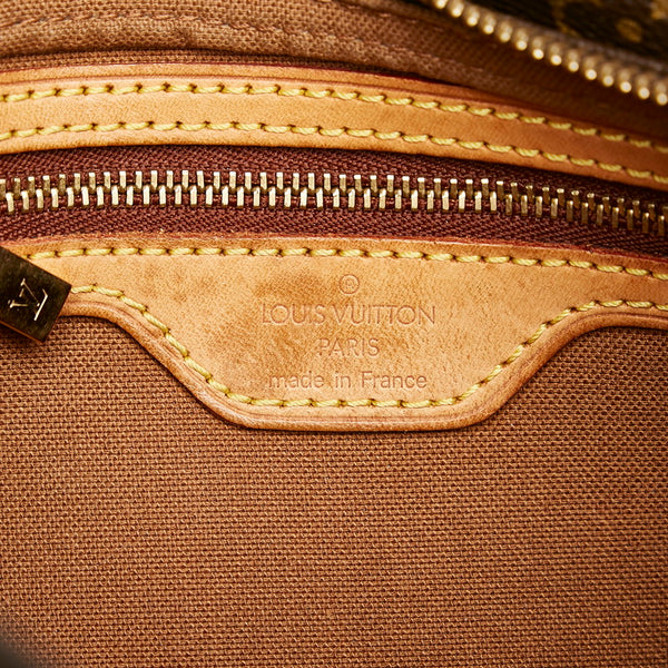 ルイ ヴィトン モノグラム トロター M51240 ブラウン PVC レザー ショルダーバッグ レディース LOUIS VUITTON 【中古】
