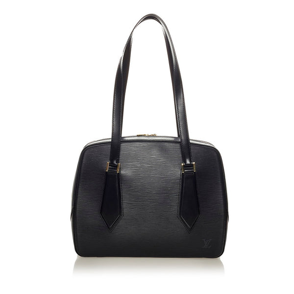 ルイ ヴィトン エピ ヴォルテール M52432 ブラック レザー ショルダーバッグ レディース LOUIS VUITTON 【中古】
