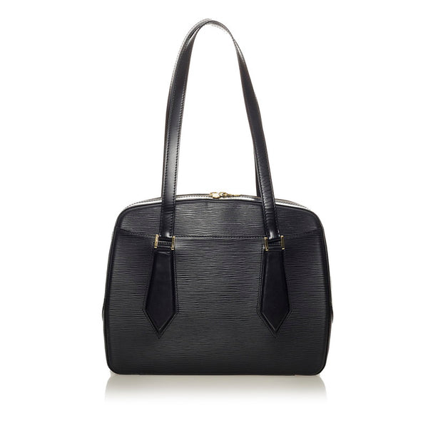 ルイ ヴィトン エピ ヴォルテール M52432 ブラック レザー ショルダーバッグ レディース LOUIS VUITTON 【中古】