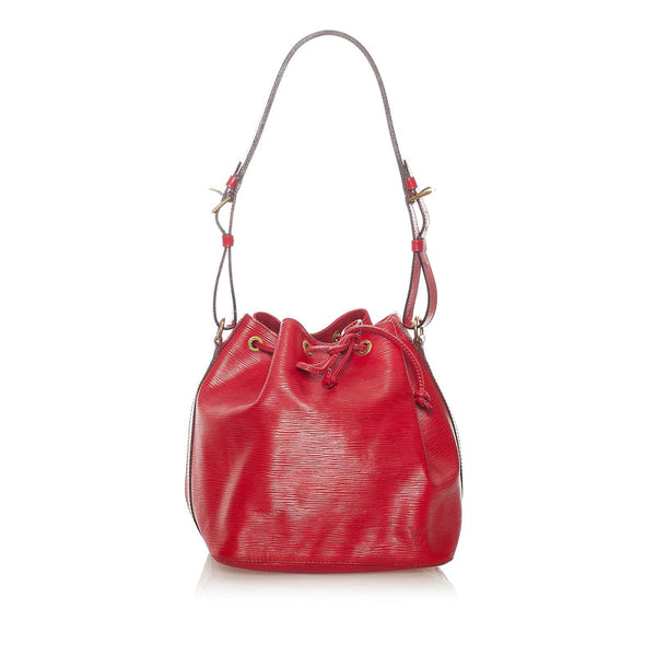 ルイ ヴィトン エピ プチノエ ショルダーバッグ M44107 レッド レザー レディース LOUIS VUITTON 【中古】