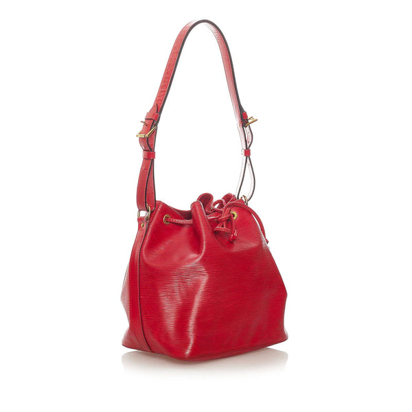 ルイ ヴィトン エピ プチノエ ショルダーバッグ M44107 レッド レザー レディース LOUIS VUITTON 【中古】