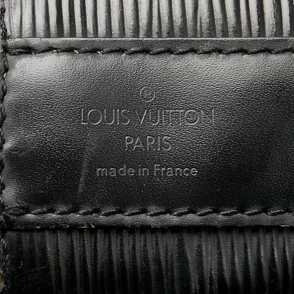 ルイ ヴィトン エピ サックデポール M80157 ブラック レザー ショルダーバッグ レディース LOUIS VUITTON 【中古】