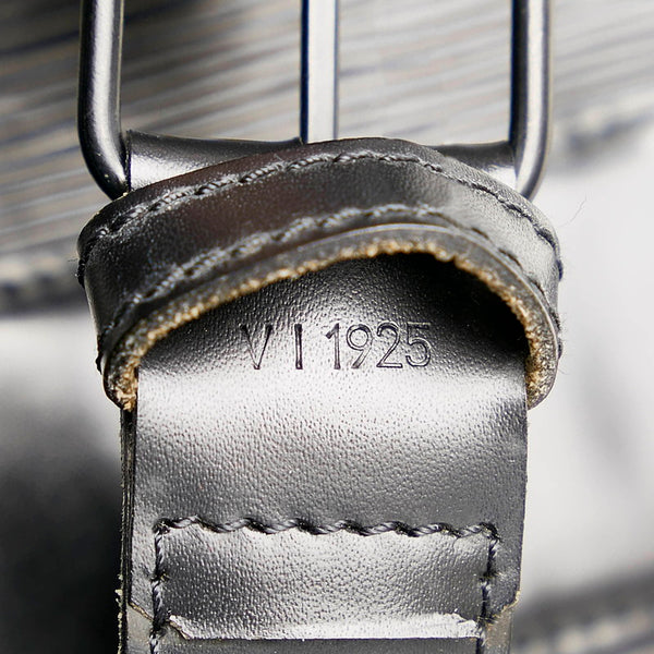 ルイ ヴィトン エピ サックデポール M80157 ブラック レザー ショルダーバッグ レディース LOUIS VUITTON 【中古】