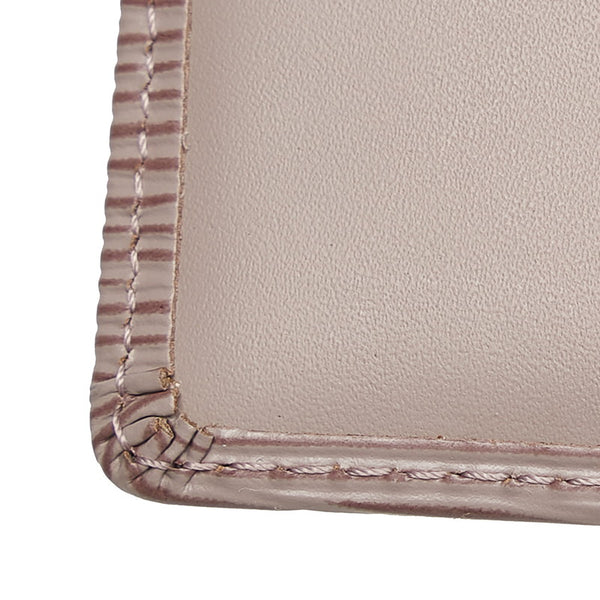 ルイ ヴィトン エピ ポルト ビエ コンパクト M6355B リラ パープル レザー 二つ折り財布 レディース LOUIS VUITTON 【中古】