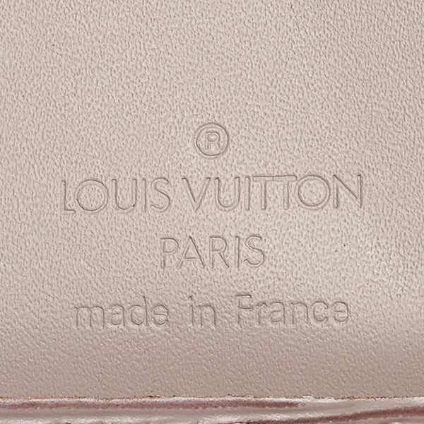 ルイ ヴィトン エピ ポルト ビエ コンパクト M6355B リラ パープル レザー 二つ折り財布 レディース LOUIS VUITTON 【中古】