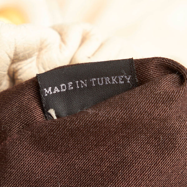 ミュウミュウ ハンドバック ショルダバッグ ２ＷＡＹ ホワイト レザー レディース MIUMIU 【中古】
