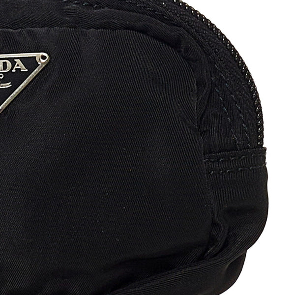 プラダ ブラック ナイロン ポーチ レディース PRADA 【中古】
