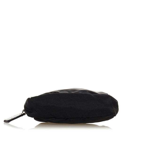 プラダ ブラック ナイロン ポーチ レディース PRADA 【中古】