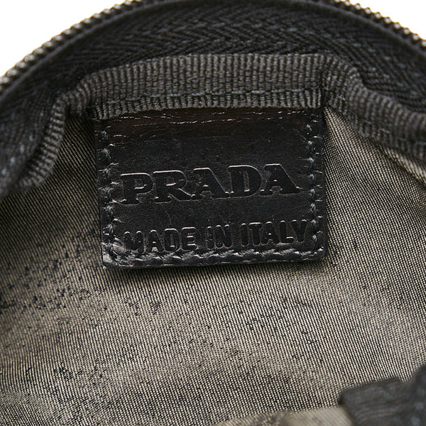 プラダ ブラック ナイロン ポーチ レディース PRADA 【中古】