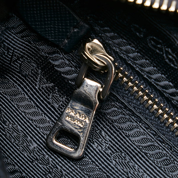 プラダ ネイビー ナイロン ショルダーバッグ レディース PRADA 【中古】