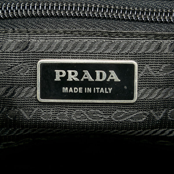 プラダ BT0426 ブラック ナイロン 斜めがけ ショルダー レディース PRADA 【中古】